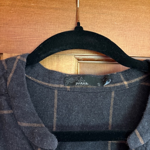 Prana flannel 3/4 sleeve dress - Picture 2 of 6